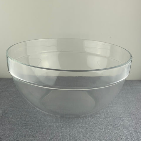 Skål, stor i glas
