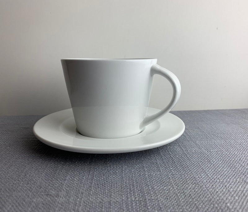 Kaffekopp med fat